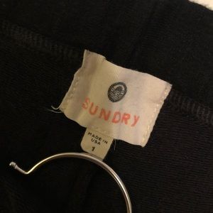 Sundry Black jogger Leggings